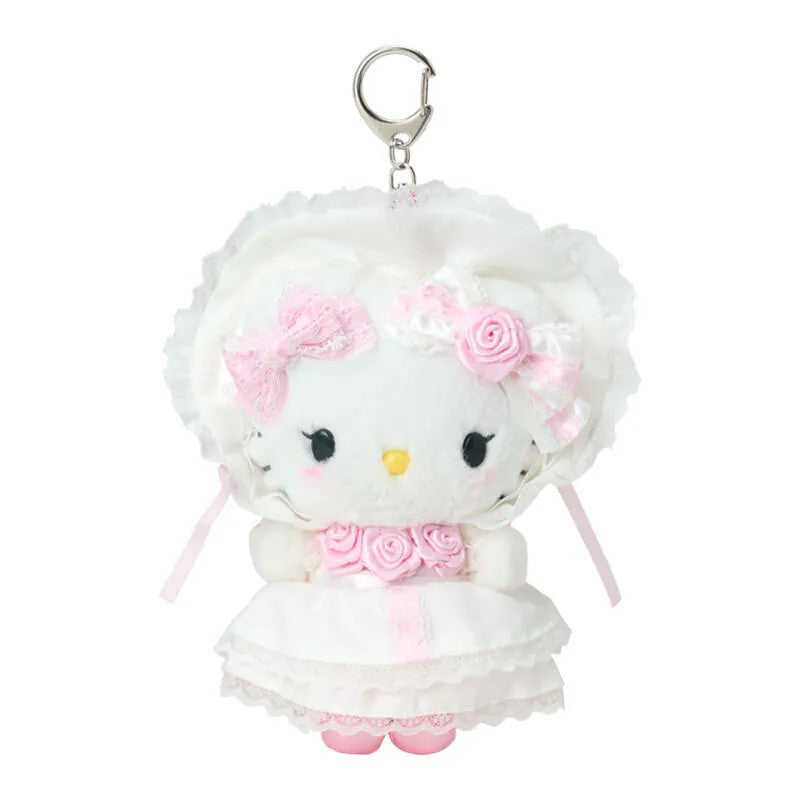 Sanrio Plush Doll Keychain (White Frill)