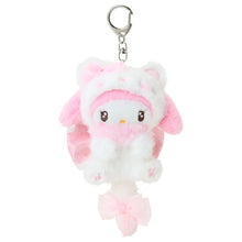 Load image into Gallery viewer, Sanrio Plush Doll Keychain (Milky Cat)
