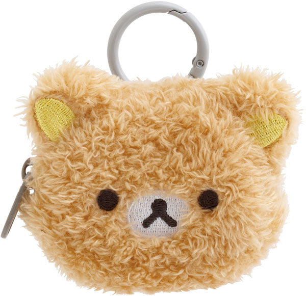 Japan San-X Rilakkuma / Sumikko Gurashi Plush Mini Pouch (Face)