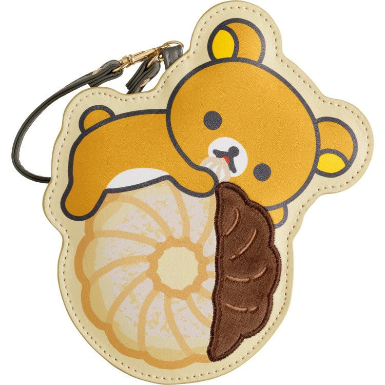Japan San-X Rilakkuma Card Holder Pass Case (Mister Donut)