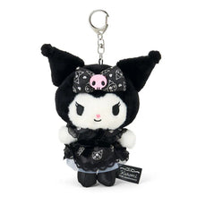 Carica l&#39;immagine nel visualizzatore di Gallery, Sanrio Kuromi Plush Doll Keychain (20th)
