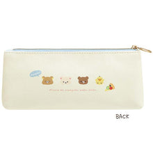 Load image into Gallery viewer, Japan San-X Rilakkuma Pencil Case Pen Pouch (Let&#39;s Eat)
