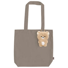 Afbeelding in Gallery-weergave laden, Japan San-X Rilakkuma Shopping Tote Bag with Plush Pouch (Moko Moko)
