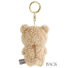 Cargar imagen en el visor de la galería, Japan San-X Rilakkuma Plush Doll Keychain Key Ring (Moko Moko)
