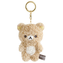 Cargar imagen en el visor de la galería, Japan San-X Rilakkuma Plush Doll Keychain Key Ring (Moko Moko)

