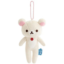 Carica l'immagine nel visualizzatore di Gallery, Japan San-X Rilakkuma Korilakkuma Plush Doll Keychain (Lab)
