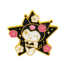 Cargar imagen en el visor de la galería, Japan Sanrio Kuromi Metal Brooch Blind Box (20th)
