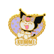 Cargar imagen en el visor de la galería, Japan Sanrio Kuromi Metal Brooch Blind Box (20th)
