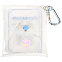 Load image into Gallery viewer, Japan Sanrio Clear Mini Coin Case with Carabiner
