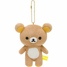 Load image into Gallery viewer, Japan San-X Rilakkuma Plush Doll Keychain
