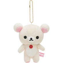Load image into Gallery viewer, Japan San-X Rilakkuma Plush Doll Keychain
