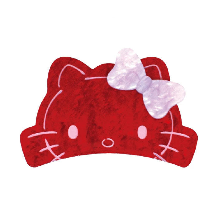 Japan Sanrio Face Style Hair Claw Clip (Ribbon)