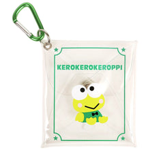 Load image into Gallery viewer, Japan Sanrio Clear Mini Coin Case with Carabiner
