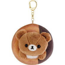 이미지를 갤러리 뷰어에 로드 , Japan San-X Rilakkuma Plush Doll Keychain (Mister Donut)
