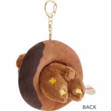 이미지를 갤러리 뷰어에 로드 , Japan San-X Rilakkuma Plush Doll Keychain (Mister Donut)
