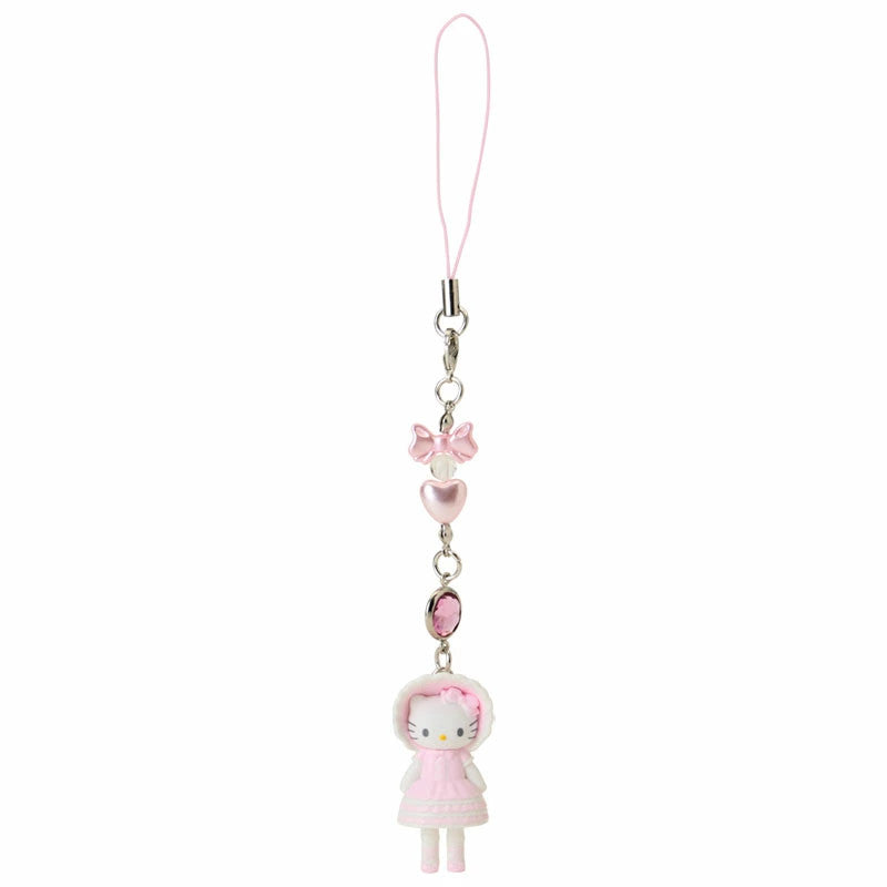 Japan Sanrio Hello Kitty Mascot Mobile Phone Strap Charm (Closet Collection)