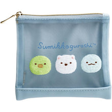 이미지를 갤러리 뷰어에 로드 , Japan San-X Rilakkuma / Sumikko Gurashi Mesh Coin Purse
