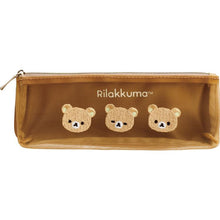 Load image into Gallery viewer, Japan San-X Rilakkuma / Sumikko Gurashi Mesh Slim Pencil Case Pen Pouch
