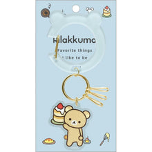 이미지를 갤러리 뷰어에 로드 , Japan San-X Rilakkuma Keychain Key Ring (Favorite Things)
