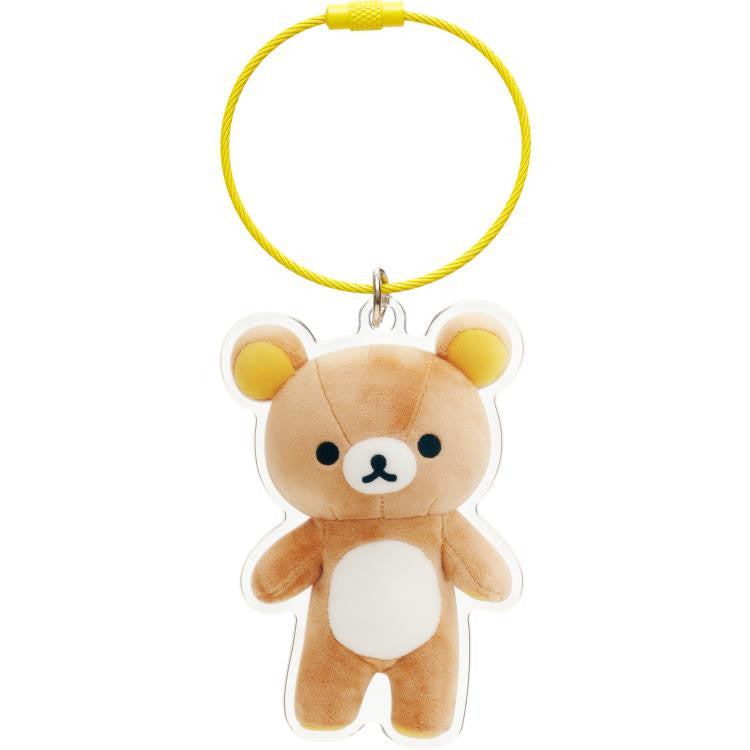 Japan San-X Rilakkuma Acrylic Keychain Key Ring