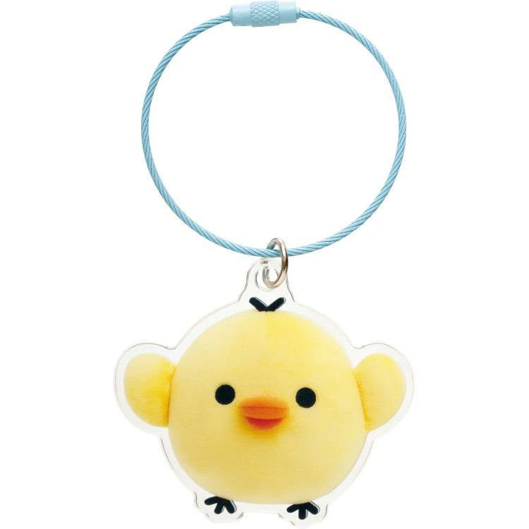 Japan San-X Rilakkuma Acrylic Keychain Key Ring (Photo)