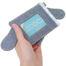 Load image into Gallery viewer, Japan Sanrio Cinnamoroll Denim Card Holder Pass Case (Edwin)
