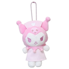 Cargar imagen en el visor de la galería, Japan Sanrio Kuromi Plush Doll Keychain (Nurse)

