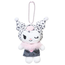 Charger l&#39;image dans la galerie, Japan Sanrio Kuromi Plush Doll Keychain (Scarf)

