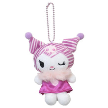 Charger l&#39;image dans la galerie, Japan Sanrio Kuromi Plush Doll Keychain (Scarf)
