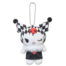 Charger l&#39;image dans la galerie, Japan Sanrio Kuromi Plush Doll Keychain (Scarf)
