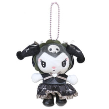 Cargar imagen en el visor de la galería, Japan Sanrio Kuromi Plush Doll Keychain (Moon Night)
