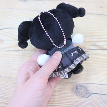 Cargar imagen en el visor de la galería, Japan Sanrio Kuromi Plush Doll Keychain (Moon Night)

