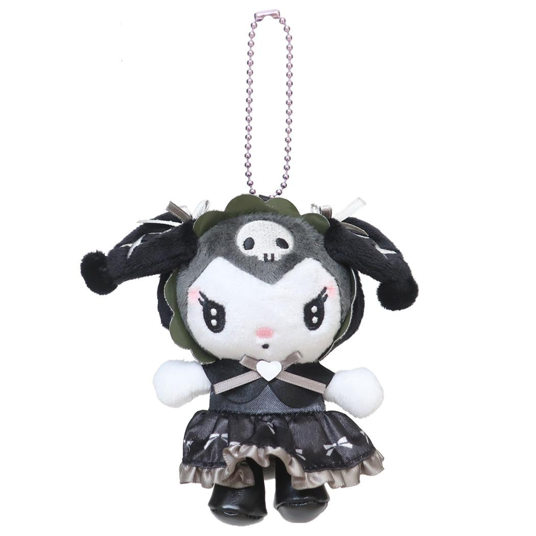Japan Sanrio Kuromi Plush Doll Keychain (Moon Night)