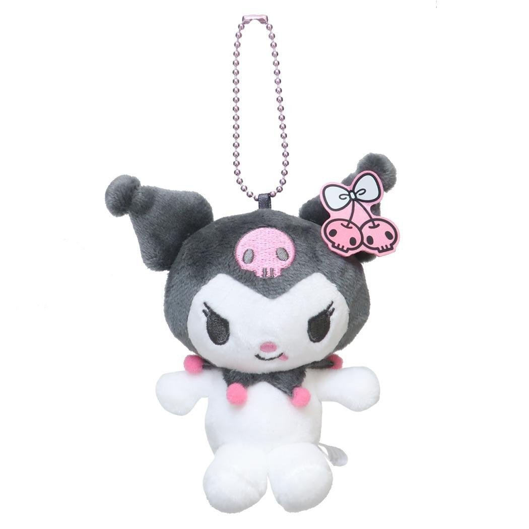 Japan Sanrio Kuromi Plush Doll Keychain (Y2K)