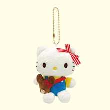 Charger l'image dans la galerie, Japan Sanrio Hello Kitty x The Bears School Plush Doll Keychain
