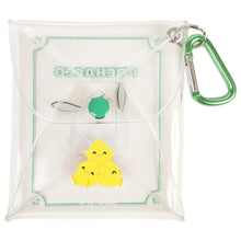 Load image into Gallery viewer, Japan Sanrio Clear Mini Coin Case with Carabiner
