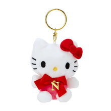 이미지를 갤러리 뷰어에 로드 , Japan Sanrio Hello Kitty Plush Doll Keychain (Alphabet)
