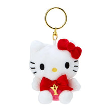 이미지를 갤러리 뷰어에 로드 , Japan Sanrio Hello Kitty Plush Doll Keychain (Alphabet)
