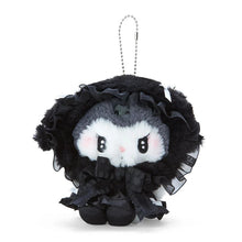 Lade das Bild in den Galerie-Viewer, Japan Sanrio Kuromi / My Melody Plush Doll Keychain (Moon Night)
