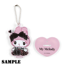 Carica l&#39;immagine nel visualizzatore di Gallery, Japan Sanrio Kuromi / My Melody Acrylic Keychain Mini Decoration (Moon Night)
