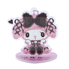 Afbeelding in Gallery-weergave laden, Japan Sanrio Kuromi / My Melody Acrylic Keychain Mini Decoration (Moon Night)
