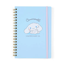 Load image into Gallery viewer, Japan Sanrio My Melody / Hello Kitty / Pochacco / Pompompurin / Kuromi / Cinnamoroll B6 Spiral Notebook (Plush Design)
