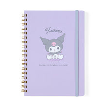 Load image into Gallery viewer, Japan Sanrio My Melody / Hello Kitty / Pochacco / Pompompurin / Kuromi / Cinnamoroll B6 Spiral Notebook (Plush Design)
