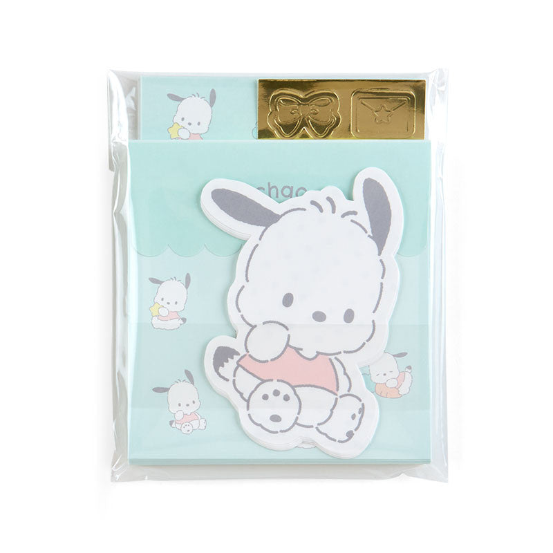 Japan Sanrio Mini Letter Paper & Envelope Set (Plush Design)