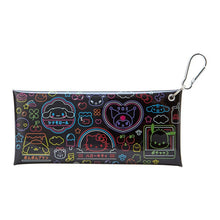 이미지를 갤러리 뷰어에 로드 , Japan Sanrio Characters Mix Carabiner Pencil Case Pen Pouch (Vivid Neon)
