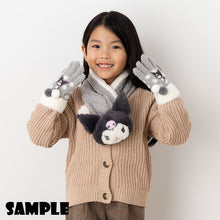 Lade das Bild in den Galerie-Viewer, Japan Sanrio Cinnamoroll / Kuromi / Hello Kitty / My Melody / Pochacco Kid Plush Gloves
