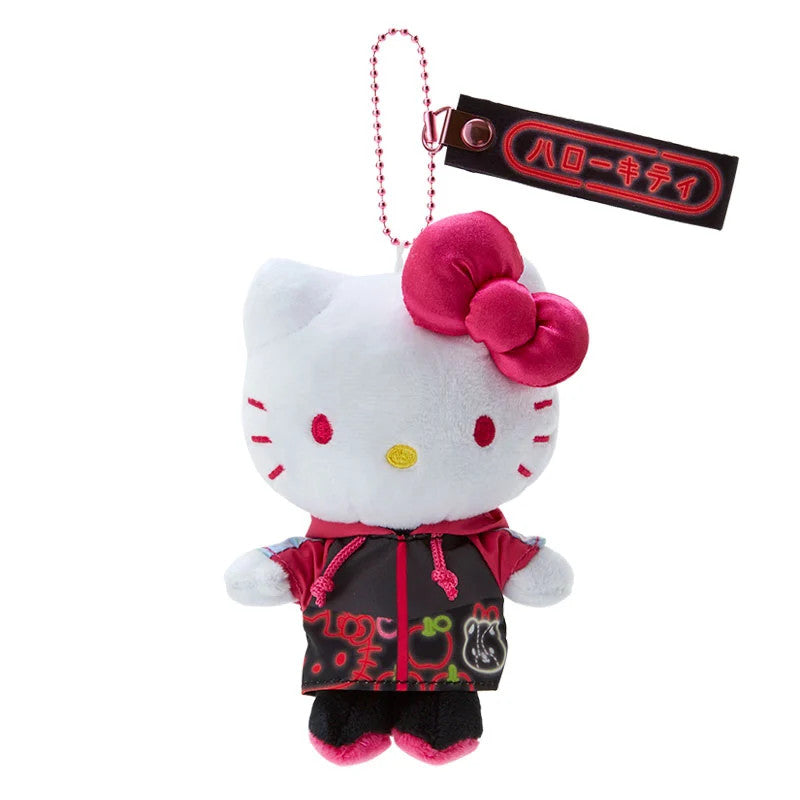 Japan Sanrio Plush Doll Keychain (Vivid Neon)