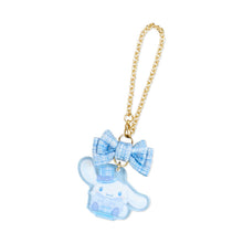 Load image into Gallery viewer, Japan Sanrio Hello Kitty / My Melody / Pompompurin / Cinnamoroll / Kuromi / Pochacco / Sweet Piano / Wish Me Mell Keychain Charm Blind Box (Winter Outfit)
