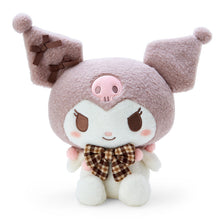 Lade das Bild in den Galerie-Viewer, Japan Sanrio Pompompurin / Cinnamoroll / My Melody / Kuromi Plush Doll Soft Toy (Gingham Ribbon / M)
