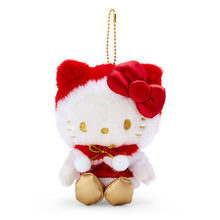 Load image into Gallery viewer, Japan Sanrio My Melody / Kuromi / Pochacco / Hello Kitty / Cinnamoroll / Pompompurin Plush Doll Keychain (Christmas) 2023
